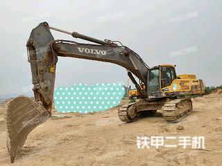 乌海沃尔沃EC480DL挖掘机实拍图片