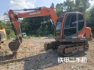 榆林斗山DX75-9C挖掘机实拍图片