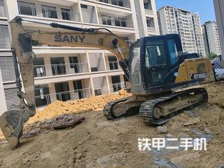 三一重工SY135C挖掘机实拍图片