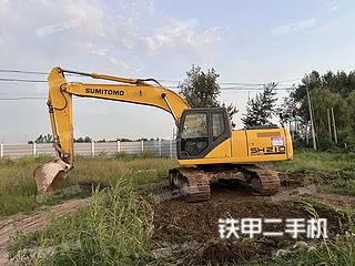 住友SH210A5挖掘机实拍图片