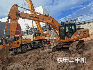 陕西-延安市二手龙工LG6220挖掘机实拍照片