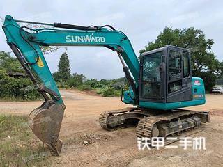 山河智能SWE80E9挖掘機實拍圖片