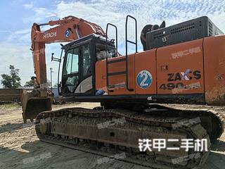 日立ZX490LCH-5A挖掘机实拍图片