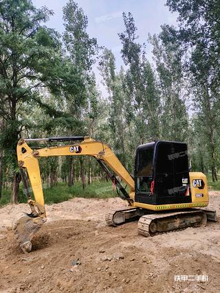 卡特彼勒306E2小型液壓挖掘機(jī)實拍圖片