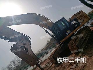 江门卡特彼勒349D2液压挖掘机实拍图片