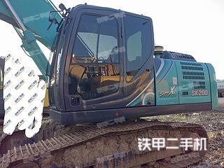 江西-九江市二手神钢SK200-10挖掘机实拍照片