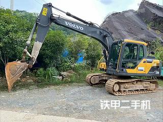 沃爾沃EC120D挖掘機實拍圖片