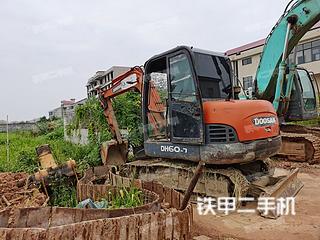 湖南-岳阳市二手斗山DH60-7挖掘机实拍照片