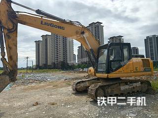 烟台柳工CLG920E挖掘机实拍图片