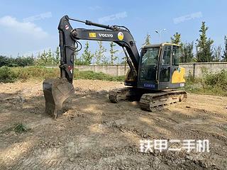 银川沃尔沃EC80D挖掘机实拍图片