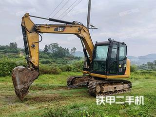 邵阳卡特彼勒307E2小型液压挖掘机实拍图片