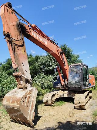 日立ZX210H-5A挖掘機(jī)實拍圖片