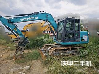 鹰潭山河智能SWE80E9挖掘机实拍图片