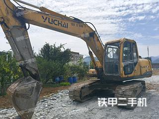 玉柴YC135-8挖掘機實拍圖片