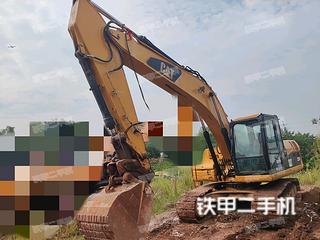 合川卡特彼勒320D液压挖掘机实拍图片