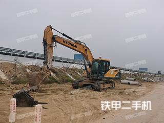 蚌埠現(xiàn)代R215VS挖掘機(jī)實拍圖片