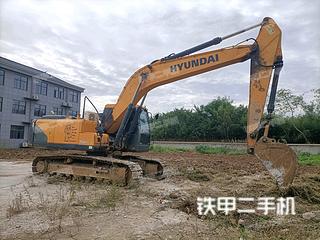 六安現(xiàn)代R215VS挖掘機(jī)實拍圖片