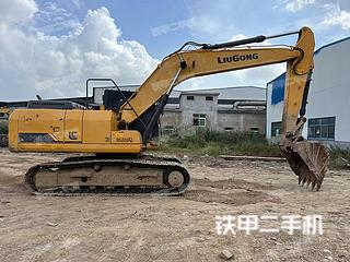 鹽城柳工CLG920E挖掘機實拍圖片