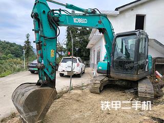 益陽神鋼SK75-8挖掘機(jī)實拍圖片