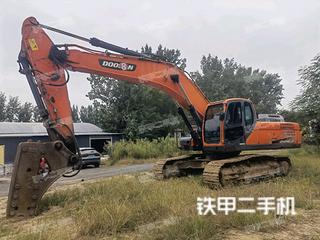 萊蕪斗山DX340LC-9C挖掘機實拍圖片