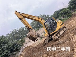 北京-北京市二手柳工CLG915E挖掘机实拍照片