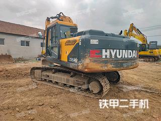 现代R215VS挖掘机实拍图片