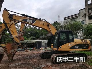 贛州卡特彼勒320D液壓挖掘機實拍圖片