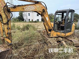 雷沃重工FR65-7挖掘機(jī)實拍圖片