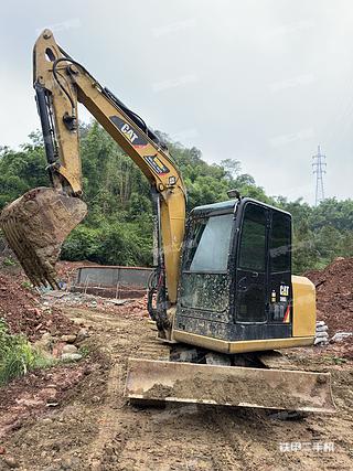 四川-成都市二手卡特彼勒306E2小型液压挖掘机实拍照片