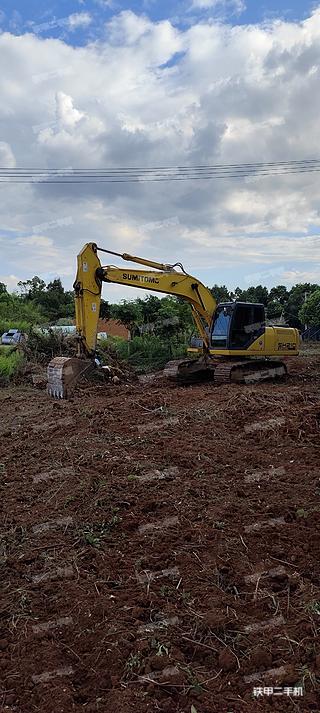 武漢住友SH210-5挖掘機實拍圖片