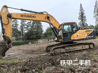 常州現(xiàn)代R275LC-9V挖掘機實拍圖片