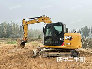 河北-邢台市二手卡特彼勒307E2小型液压挖掘机实拍照片