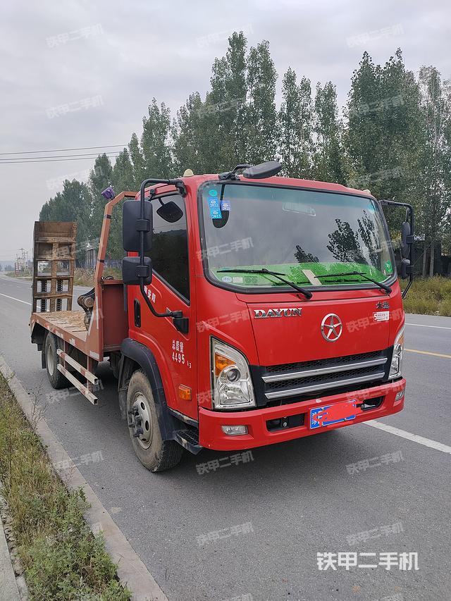 大运汽车4X2平板运输车