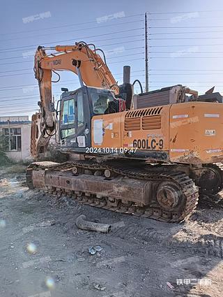 現代R505LC-7挖掘機實拍圖片