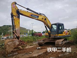 梧州雷沃重工FR220E挖掘机实拍图片