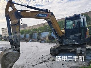 黃浦三一重工SY55C挖掘機實拍圖片