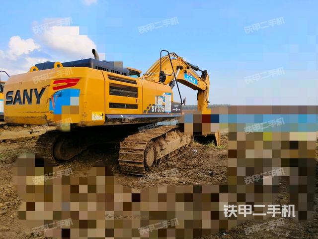 三一重工SY375H挖掘机的设备实拍-第2张实拍照片