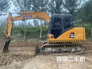 雷沃重工FR80E挖掘機實拍圖片