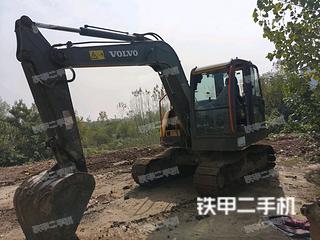 許昌沃爾沃EC75D挖掘機實拍圖片