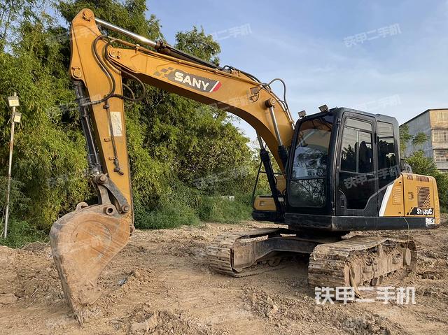 三一重工SY115C挖掘机的设备实拍-第1张实拍照片