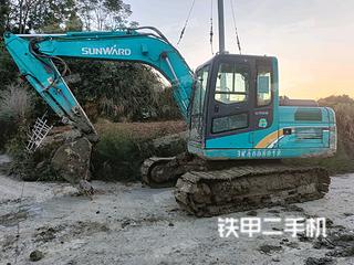 山河智能SWE100E挖掘機實拍圖片