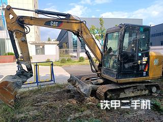 卡特彼勒306E2小型液压挖掘机实拍图片