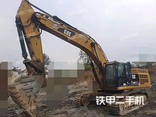 青島卡特彼勒349D2L液壓挖掘機實拍圖片