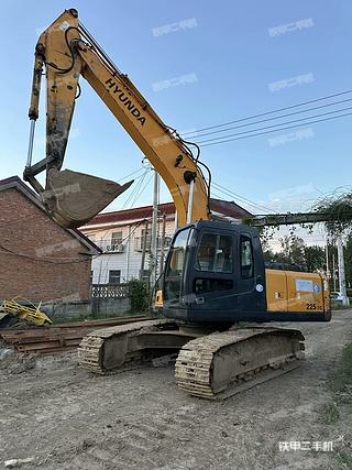 現代R225LC-7挖掘機