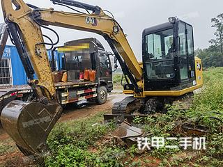 湛江卡特彼勒CAT?305.5E2 小型液壓挖掘機實拍圖片