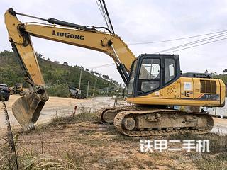 柳工CLG920E挖掘機實拍圖片