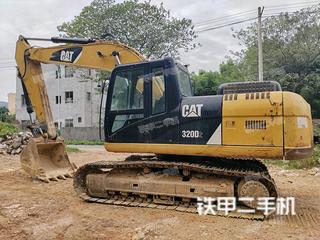 柳州卡特彼勒320D2液壓挖掘機(jī)實拍圖片