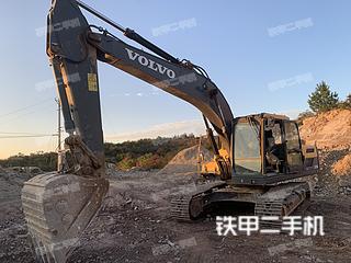 沃爾沃EC220DL挖掘機(jī)實(shí)拍圖片