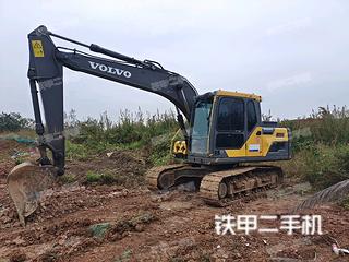 沃爾沃EC120D挖掘機實拍圖片