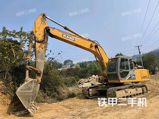 茂名加藤HD820R挖掘機實拍圖片